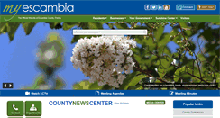 Desktop Screenshot of myescambia.com